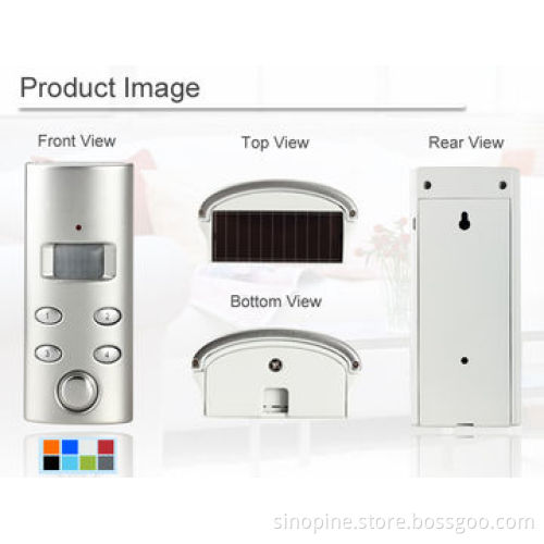 Stand alarm power phone with keypad